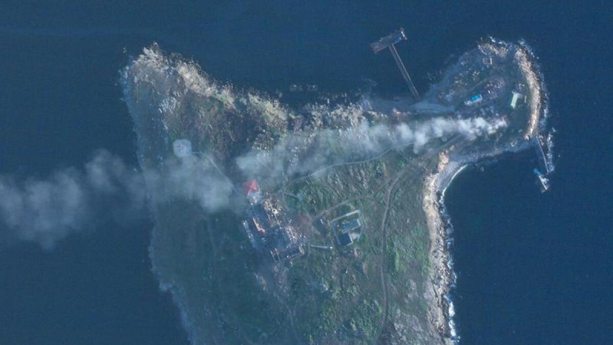 Snake Island in the Black Sea