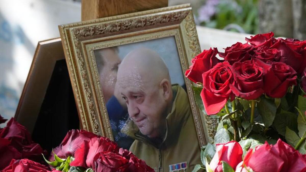 Yevgeny Prigozhin grave