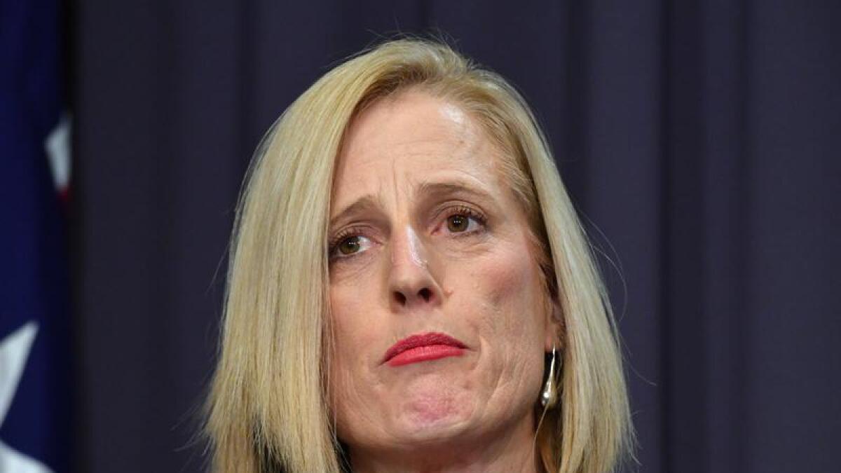 Finance Minister Katy Gallagher (file image)