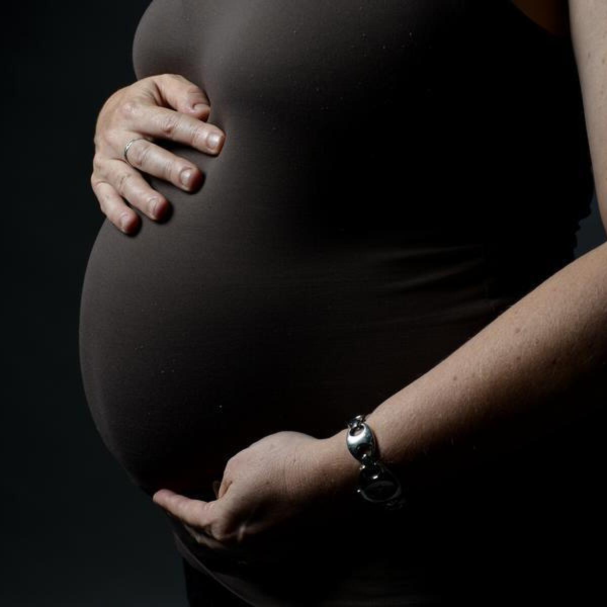 Generic picture of a pregnant woman.