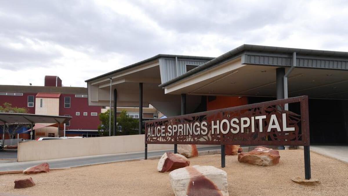 The facade of Alice Springs Hospital.