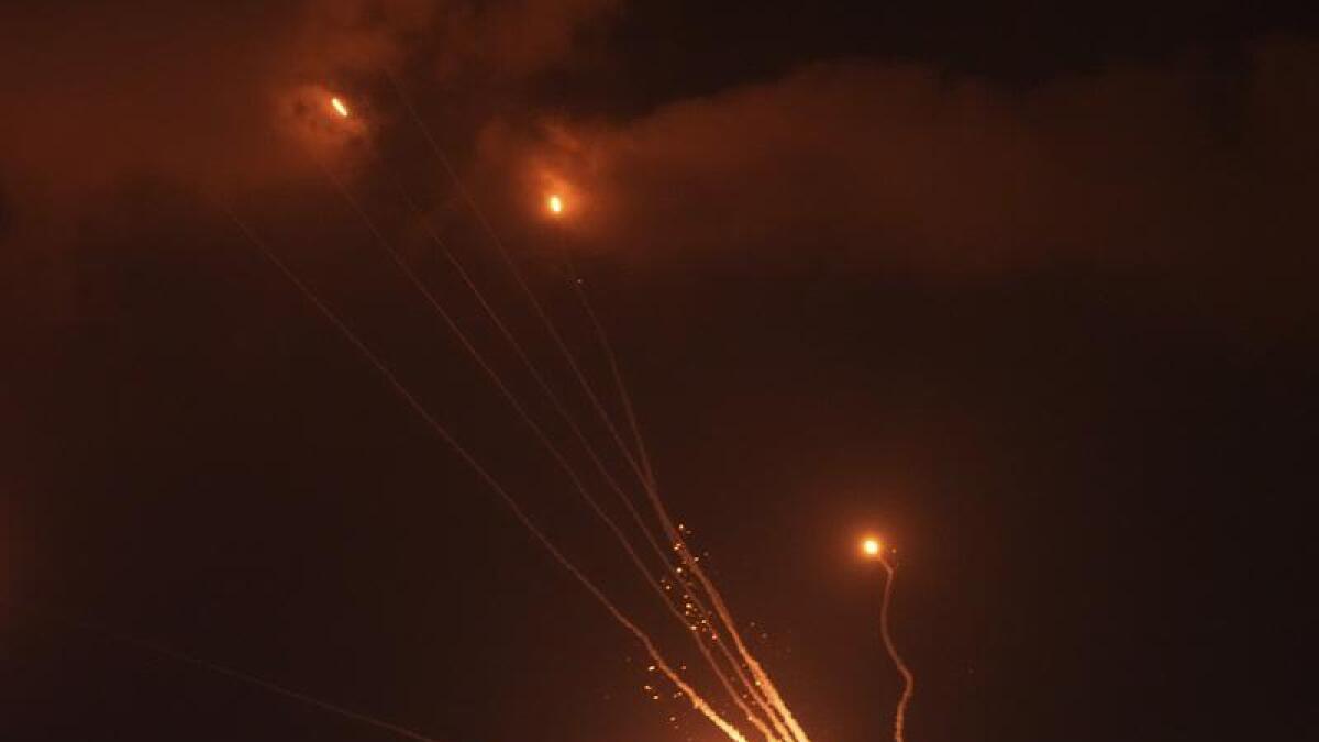Palestinian militants fire rockets from Gaza