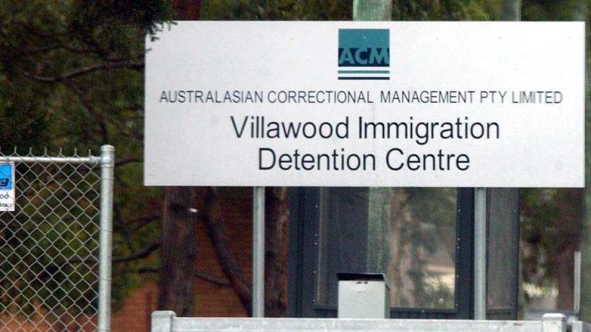 The front of the Villawood Detention Centre in Sydney